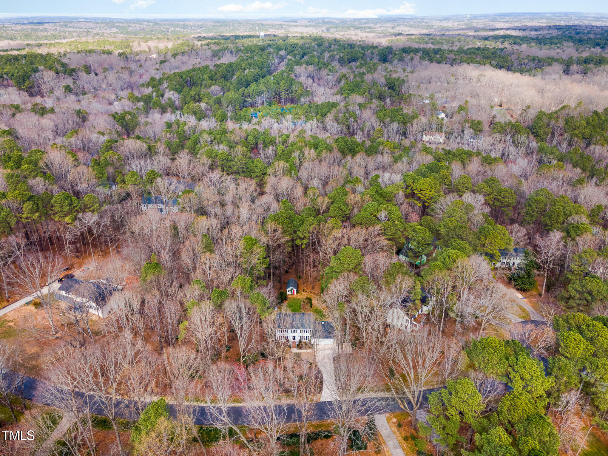 10009 Bushveld Lane Raleigh, NC 27613 - Photo 43 of 53 Aerial View