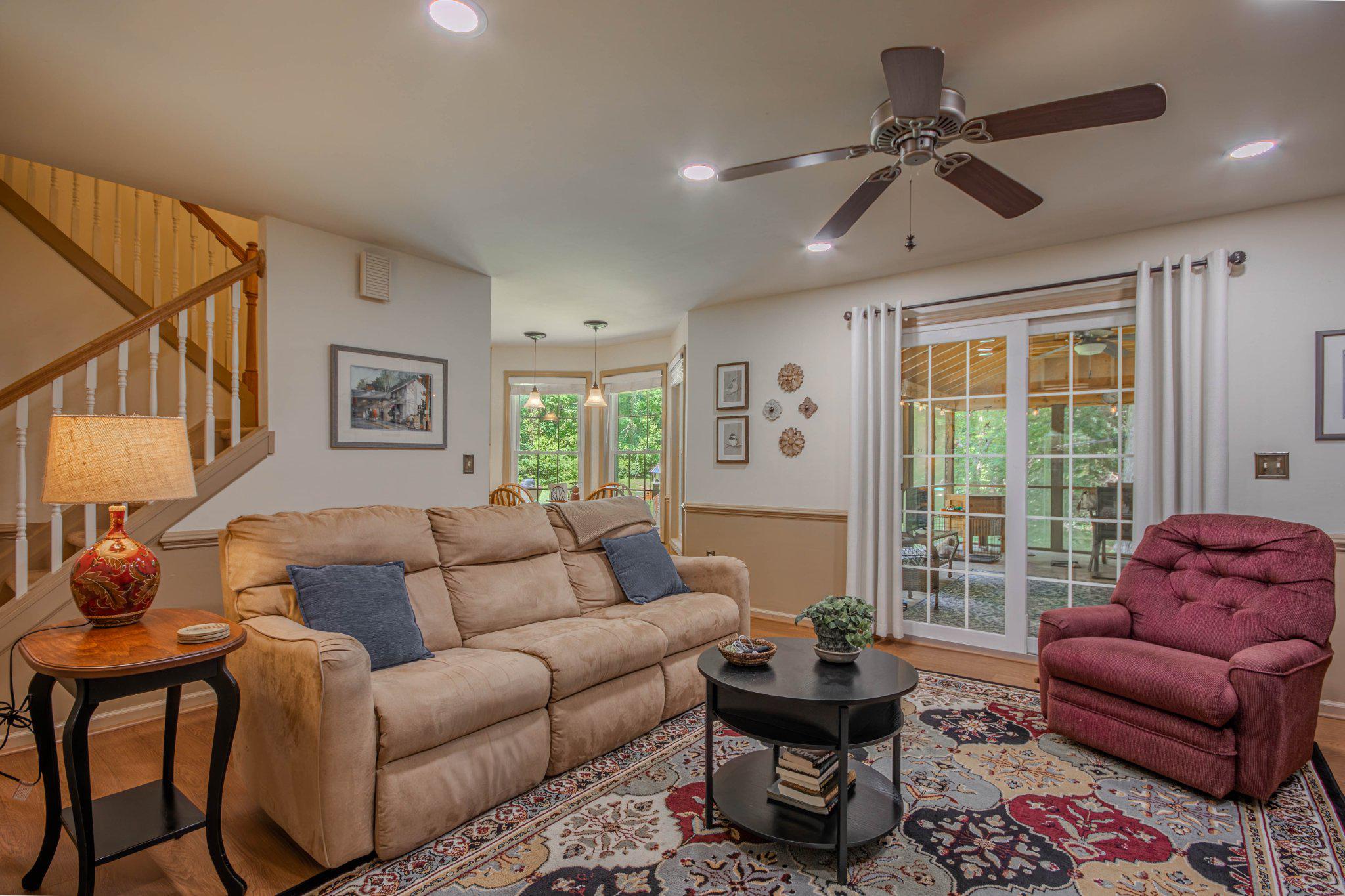 7301 Topaz Court Hebron, MD 21830 - Photo 11 of 47 Family Room with access to huge screened porch