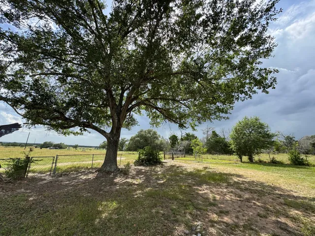 a view of outdoor space with trees