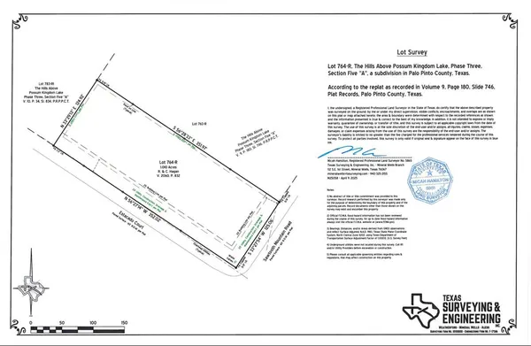 $30,000 | Lot 764 Sawtooth Mountain Road, Graford, TX 76449