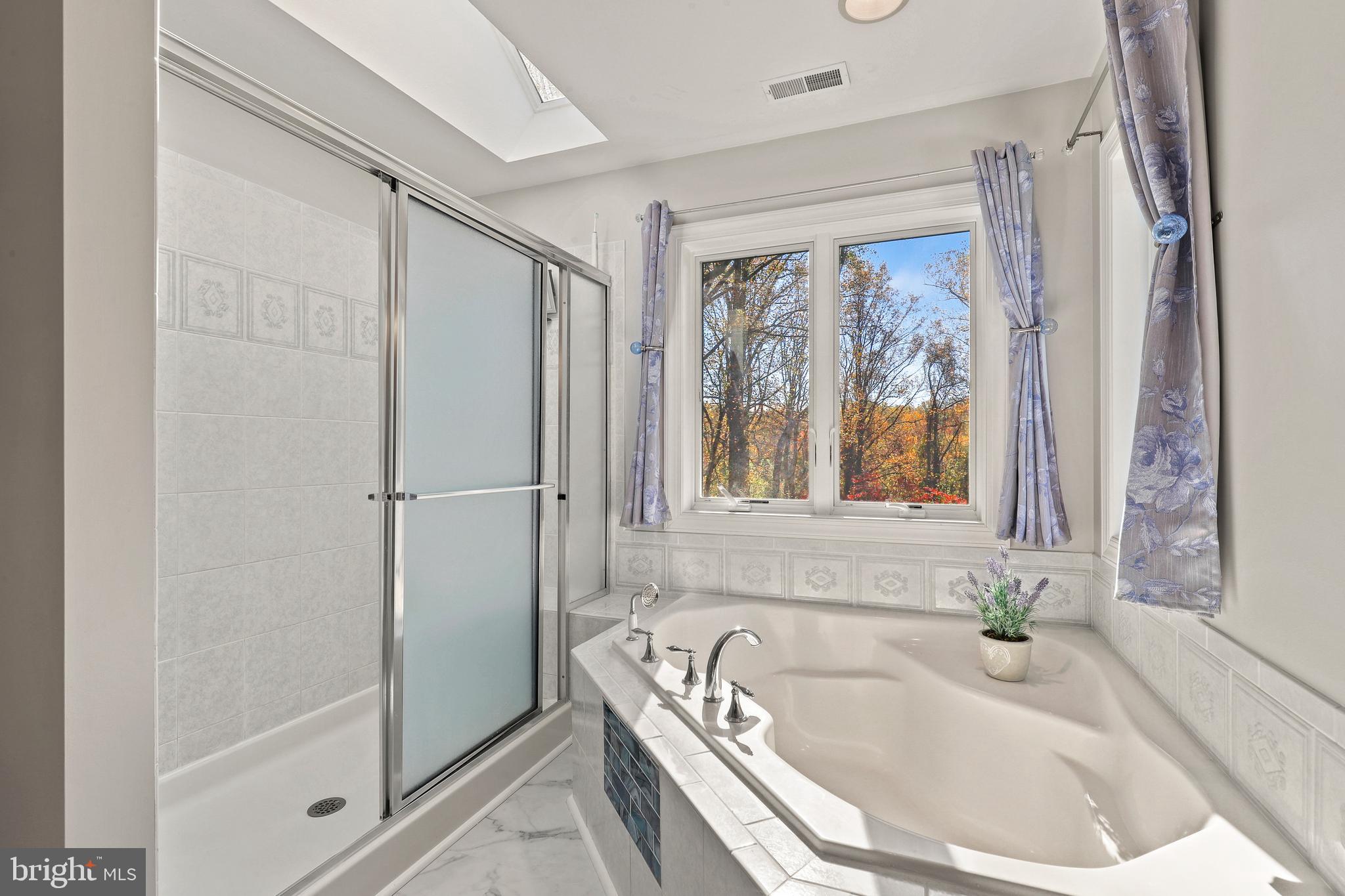 14543 Manor Road Phoenix, MD 21131 - Photo 29 of 75 Primary bath w/soaking tub and shower