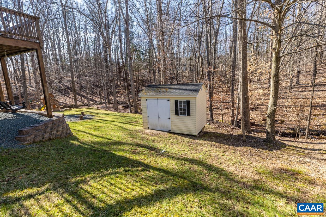 35 Zephyr Road Palmyra, VA 22963 - Photo 46 of 51 a view of a house with backyard and sitting area
