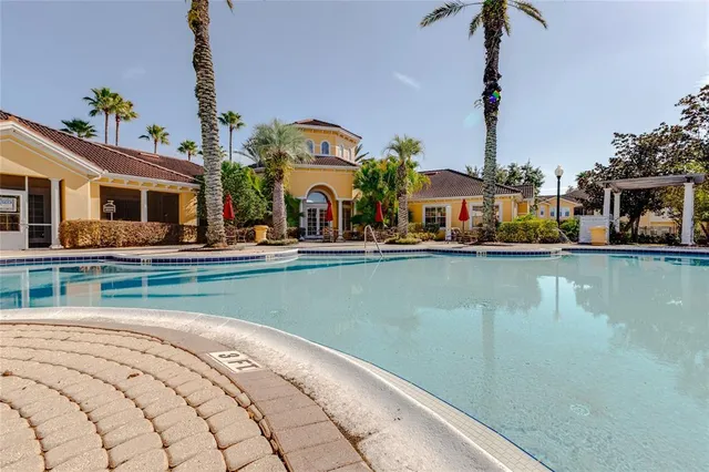 a front view of a house with lake view