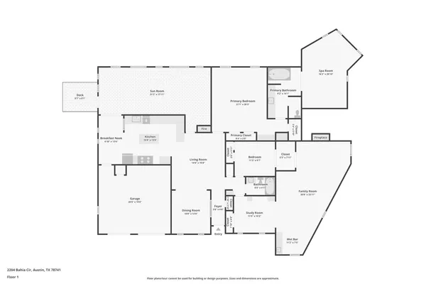 $549,900 | 2204 Bahia Circle, Austin, TX 78741