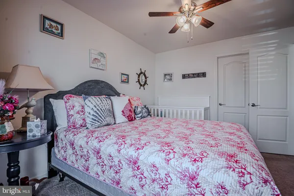 a room with furniture and a window