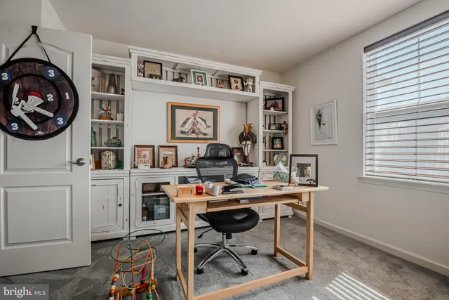 an aerial view of swimming pool
