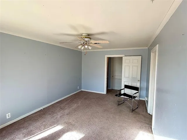 a view of a room with a workspace