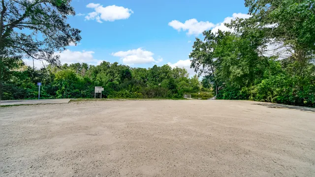 a view of a green field