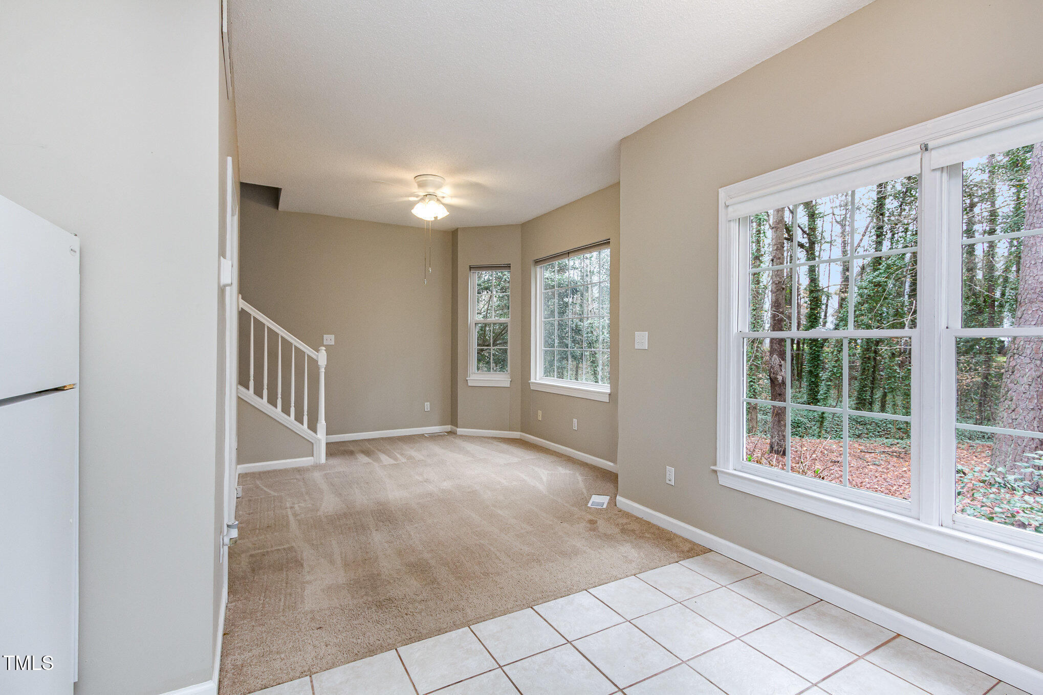 3101 Rutledge Court Raleigh, NC 27613 - Photo 39 of 44 Dining Area Off Kitchen for Kitchenette for Bonus Room/ In-Law Suite/ Apartment or Home Office over garage. Located on first floor