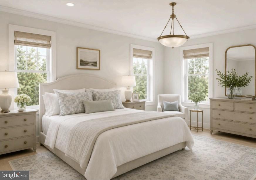 205 MacArthur Road Alexandria, VA 22305 - Photo 9 of 23 a bedroom with a large bed and a window
