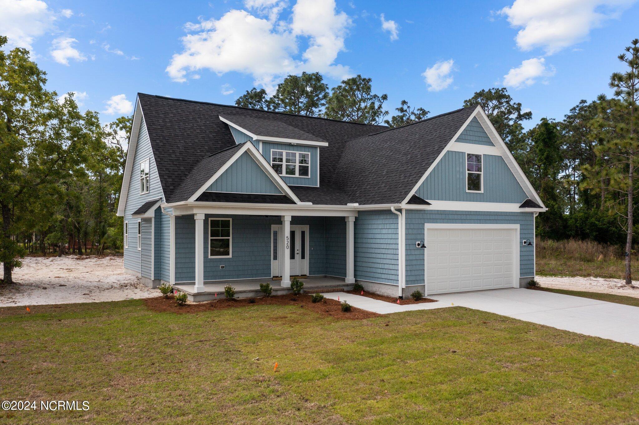 520 Barber Road Boiling Spring Lakes, NC 28461 - Photo 1 of 34 520 Barber rd is now complete! New Construction on a culdesac, across from the Lakes Golf Course, The Elizabeth Plan