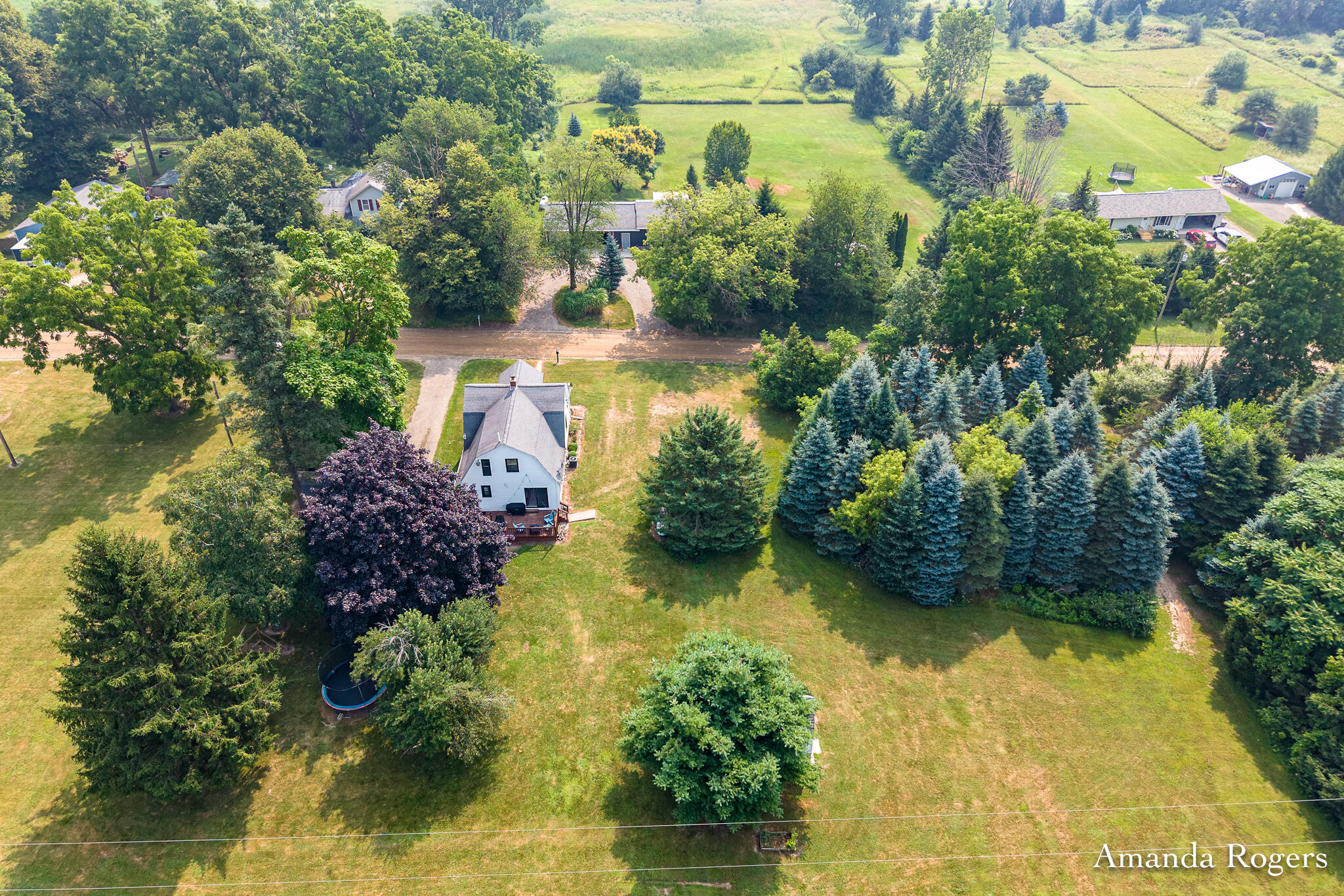 1124 Pinckney Road Saranac, MI 48881 - Photo 41 of 45 Aerial View