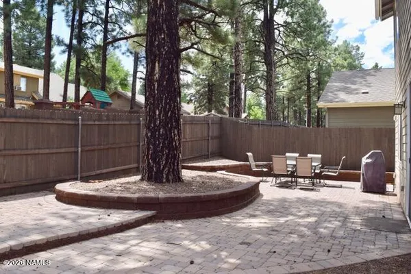 a view of outdoor space and patio