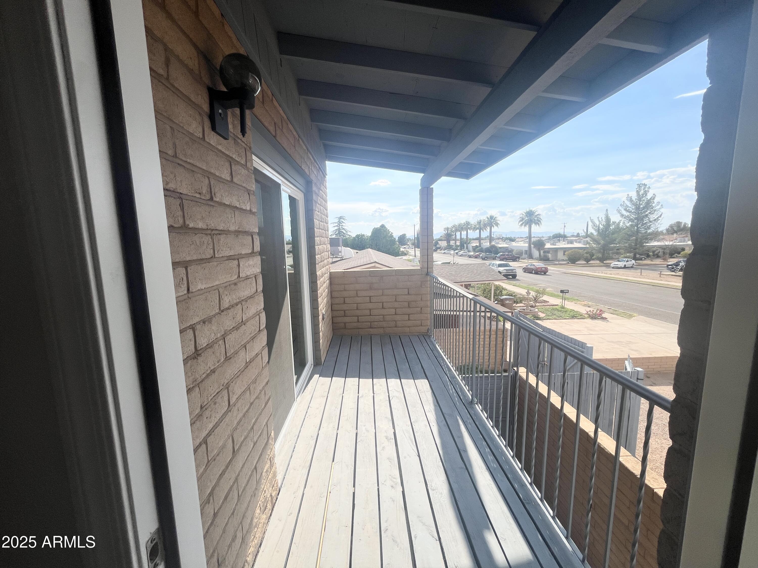2075 11th Street Douglas, AZ 85607 - Photo 27 of 34 a view of balcony with wooden floor