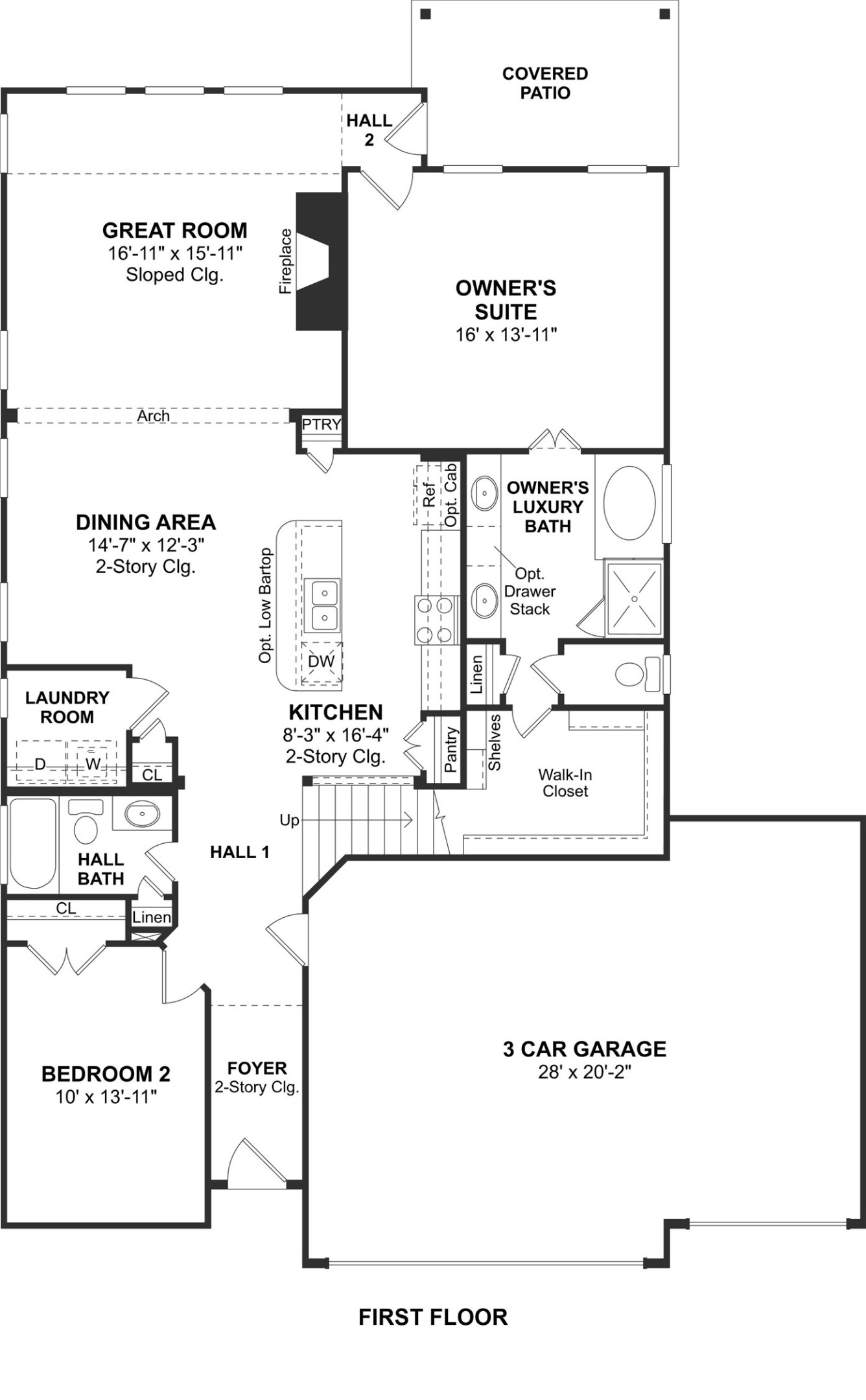 32303 Mimosa Ridge Lane Waller, TX 77484 - Photo 25 of 27 The Ashville floor plan by K. Hovnanian® Homes. 1st Floor shown. *Prices, plans, dimensions, features, specifications, materials, and availability of homes or communities are subject to change without notice or obligation.
