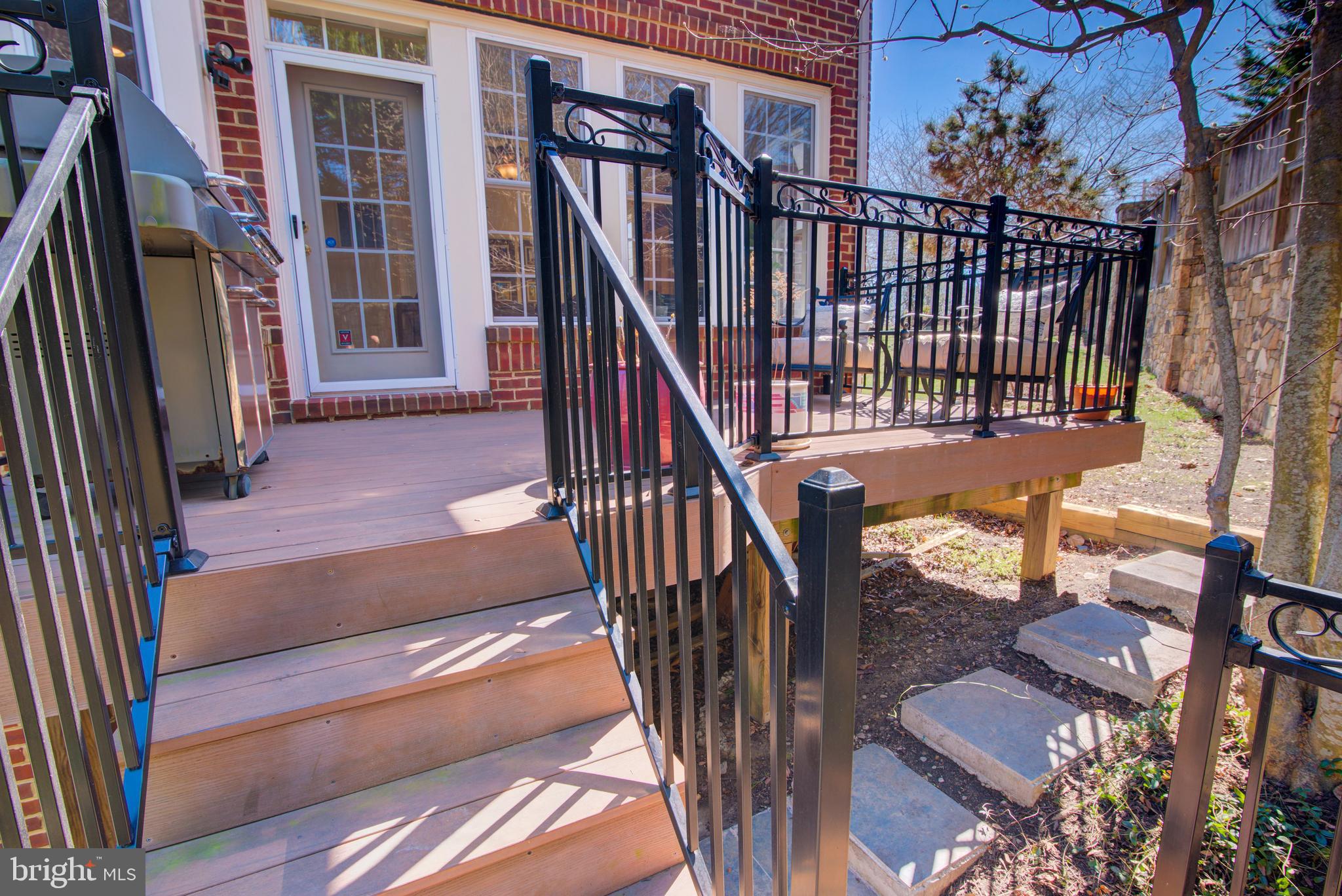 7690 Oak Field Court Springfield, VA 22153 - Photo 53 of 55 Deck off Main Level