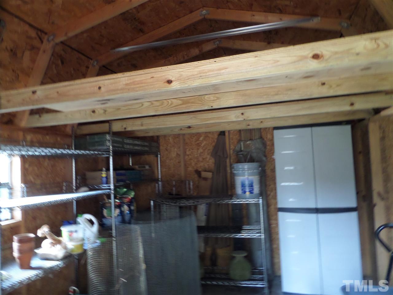 8725 Windjammer Drive Raleigh, NC 27615 - Photo 21 of 25 inside storage bldg