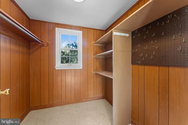 a view of a room with an empty space