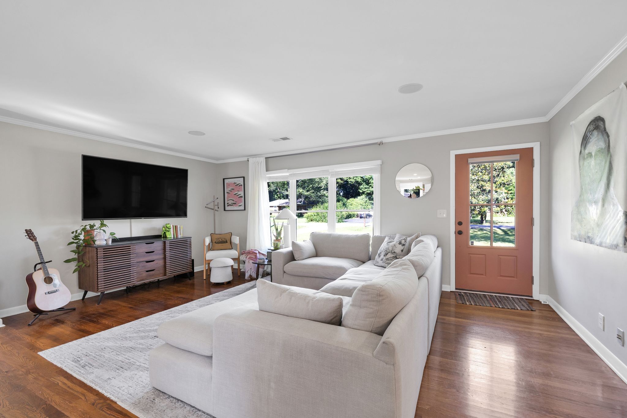 1610 Leaf Avenue Murfreesboro, TN 37130 - Photo 8 of 31 a living room with furniture and a flat screen tv