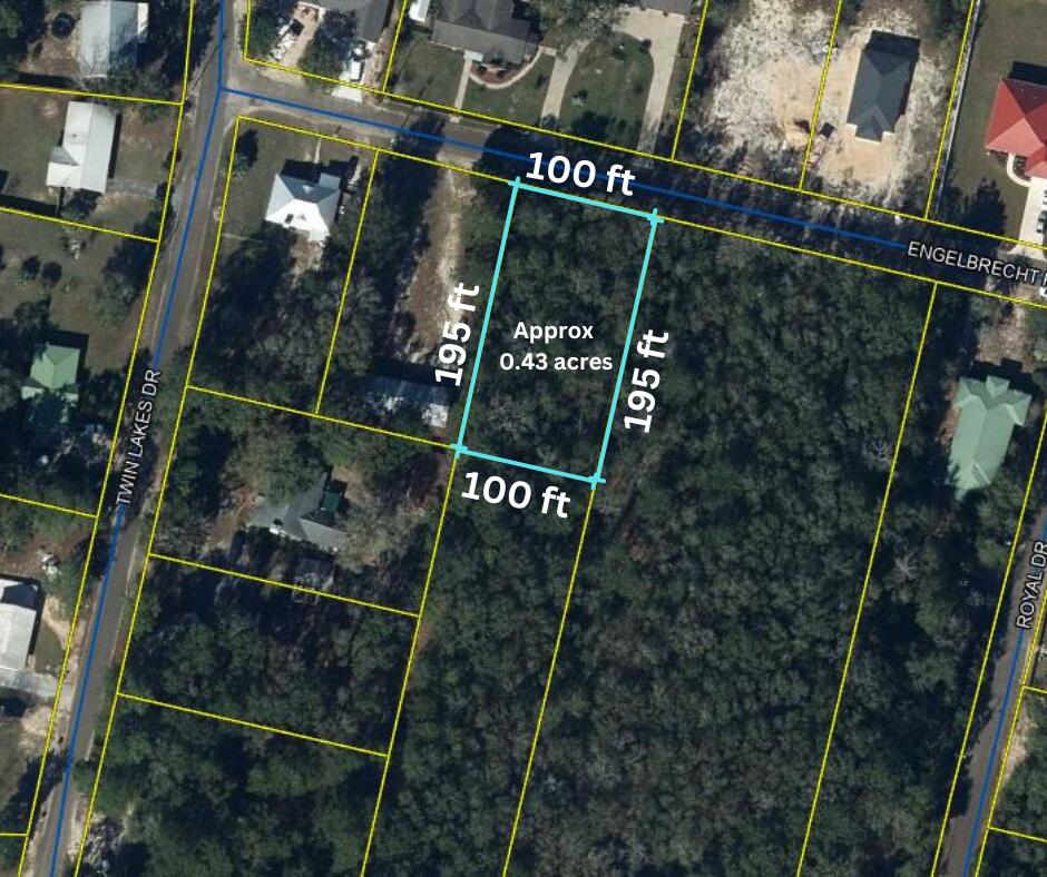 Lot 3 Engelbrecht Road DeFuniak Springs, FL 32433 - Photo 1 of 1 Approx 0.43 acres (1)