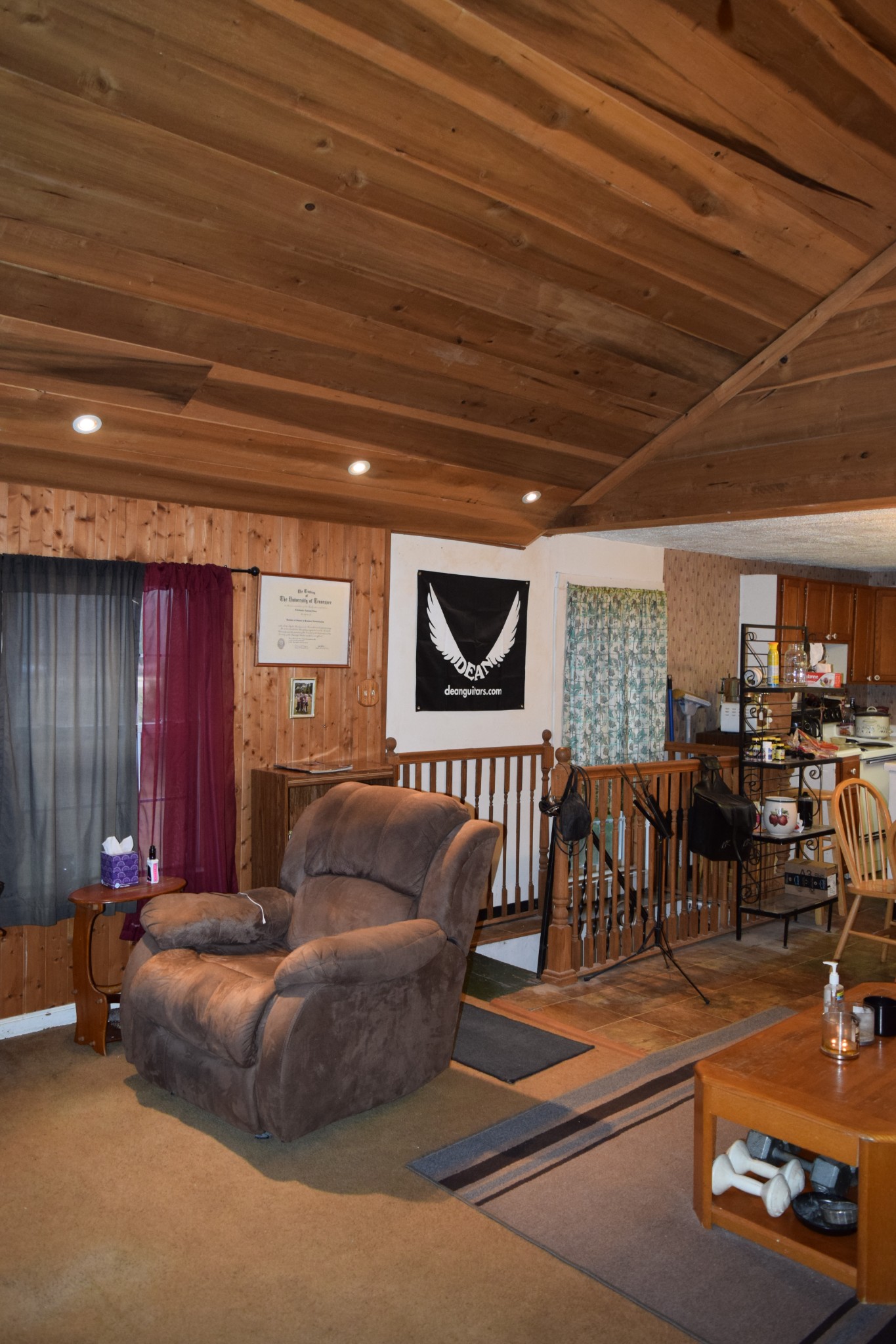 119 Cypress Road Buchanan, TN 38222 - Photo 14 of 26 a living room with furniture a wooden floor and windows
