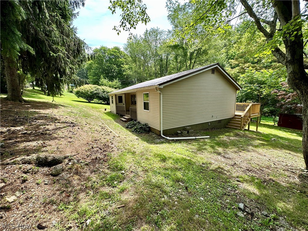 48963 Bloomfield Road East Liverpool, OH 43920 - Photo 24 of 25 Back of property with a deck