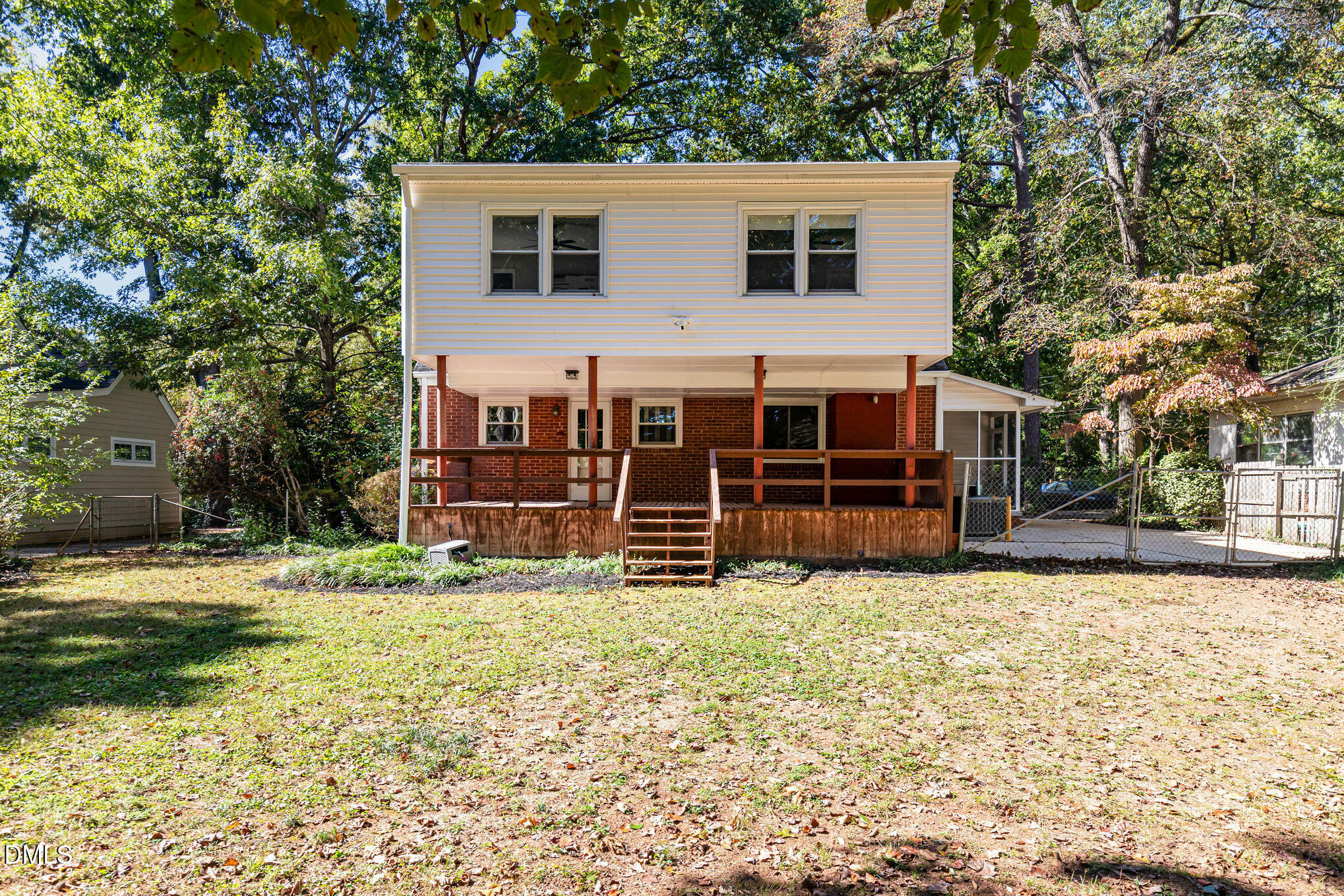 1316 Dixie Trail Raleigh, NC 27607 - Photo 29 of 36 a view of a house with a yard