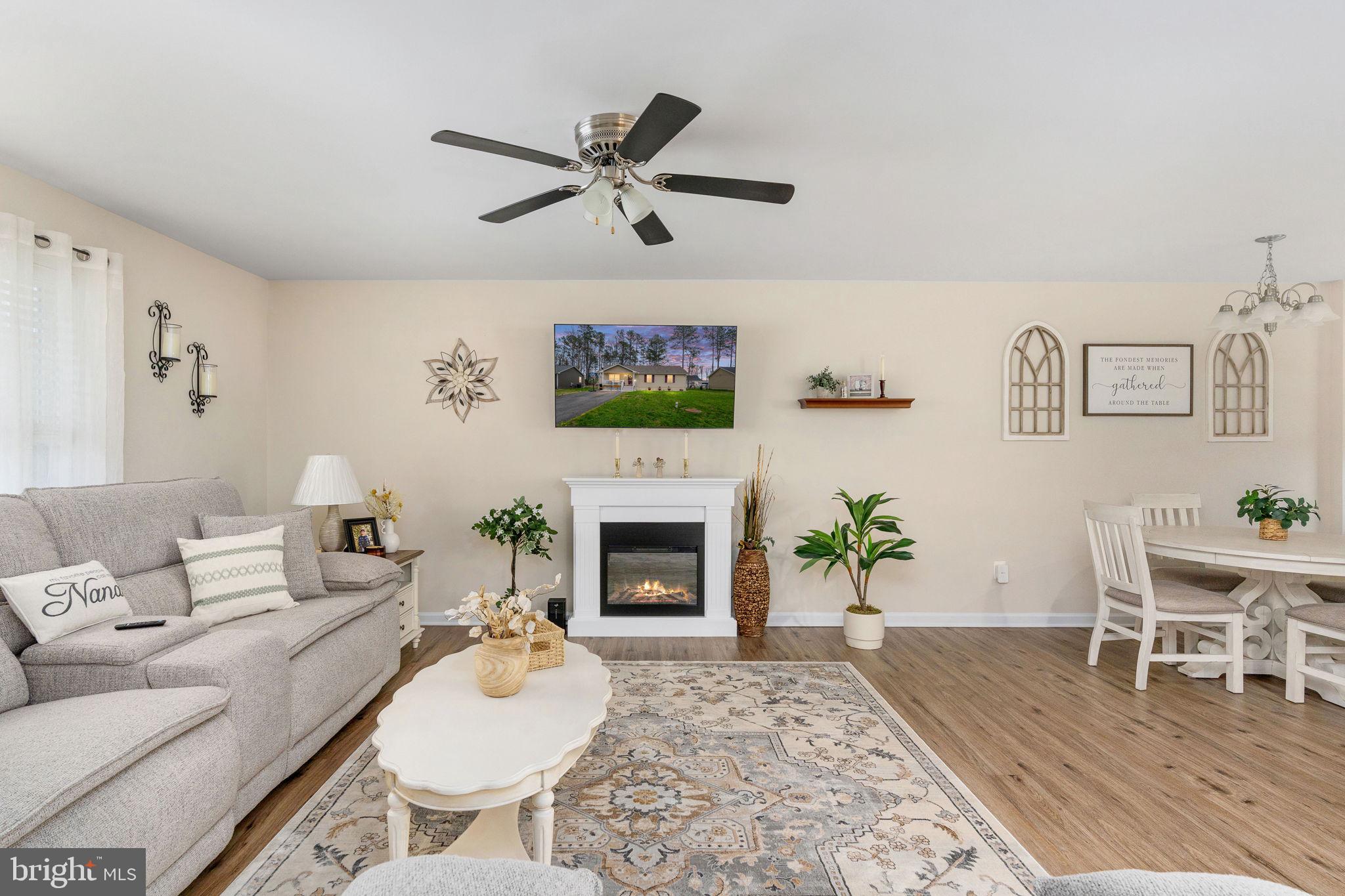 78 Rustic Lane Colonial Beach, VA 22443 - Photo 11 of 56 Cozy living space with modern charm.