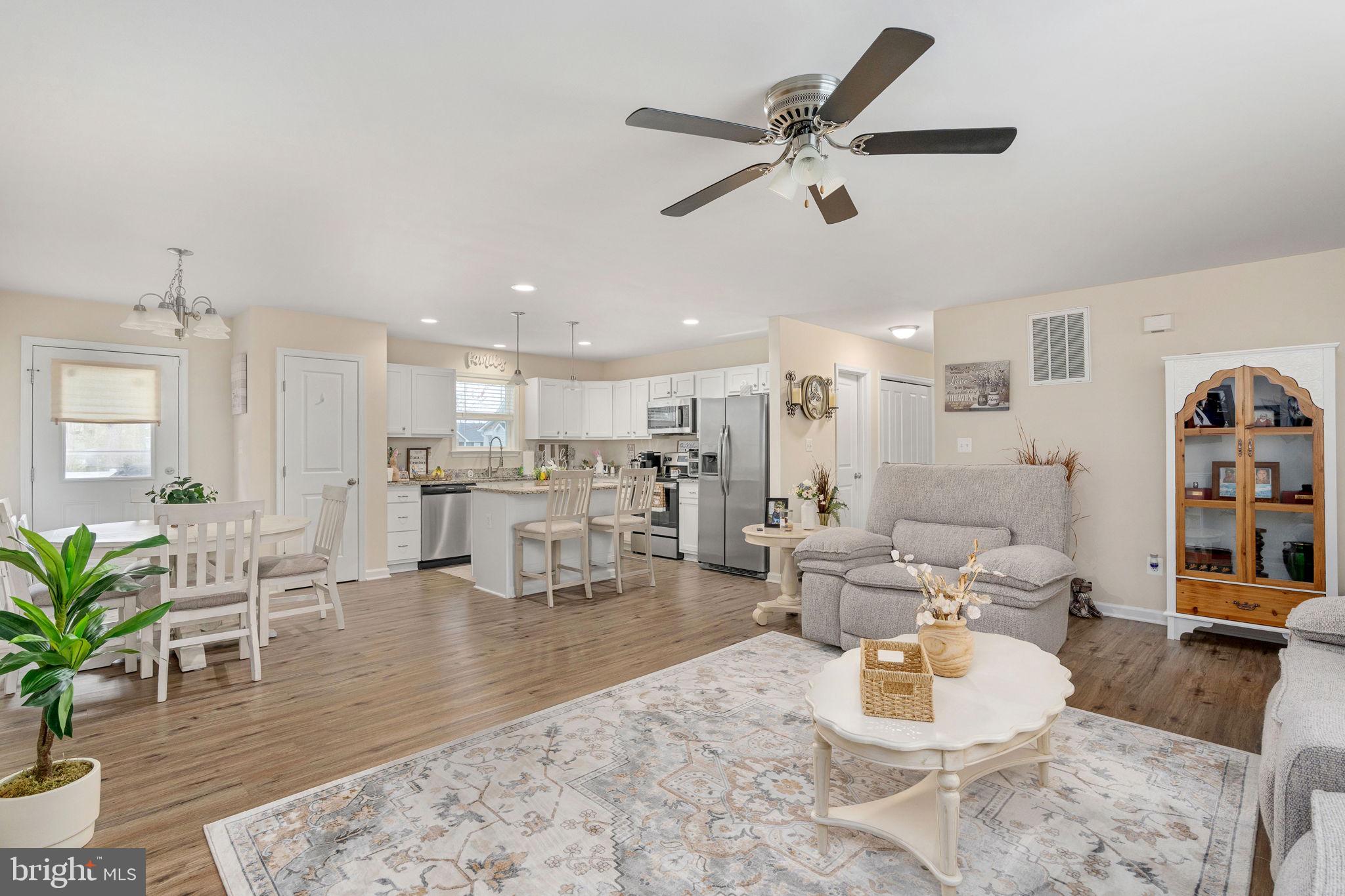 78 Rustic Lane Colonial Beach, VA 22443 - Photo 15 of 56 Bright and inviting open living space.