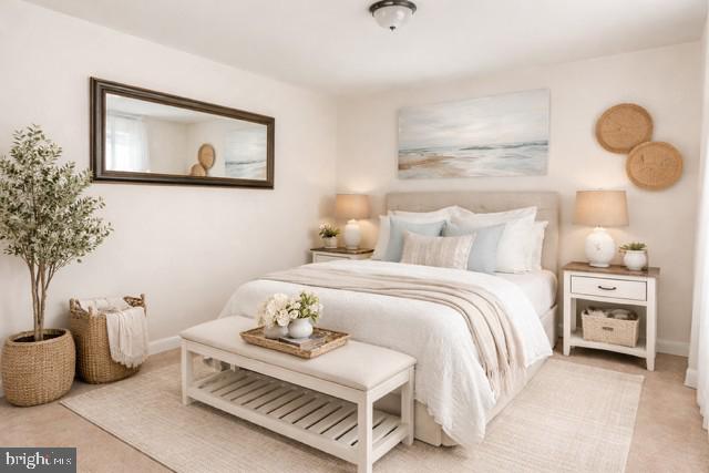 78 Rustic Lane Colonial Beach, VA 22443 - Photo 27 of 56 Serene coastal-inspired bedroom retreat.