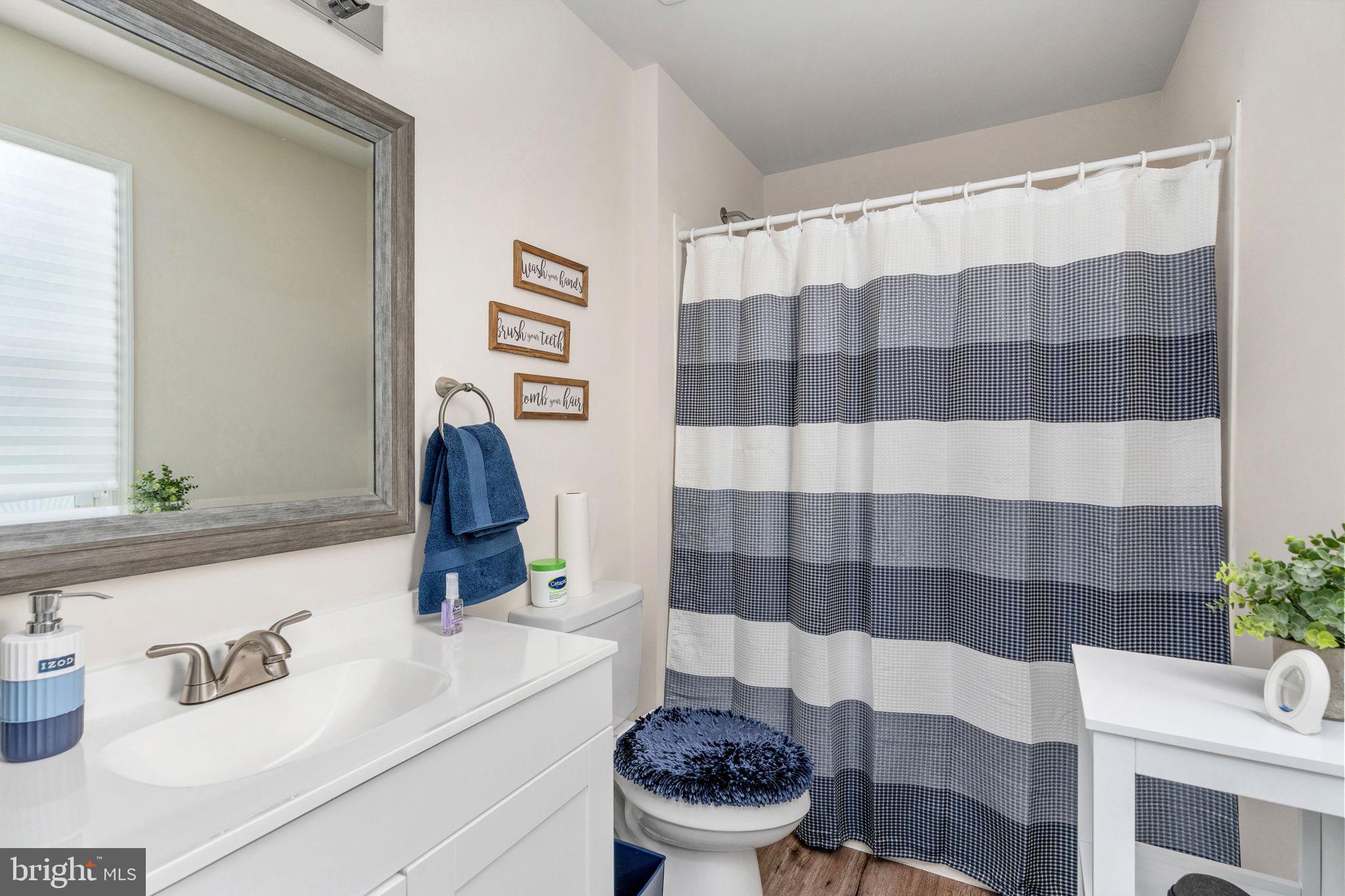 78 Rustic Lane Colonial Beach, VA 22443 - Photo 34 of 56 Chic bathroom with modern accents.