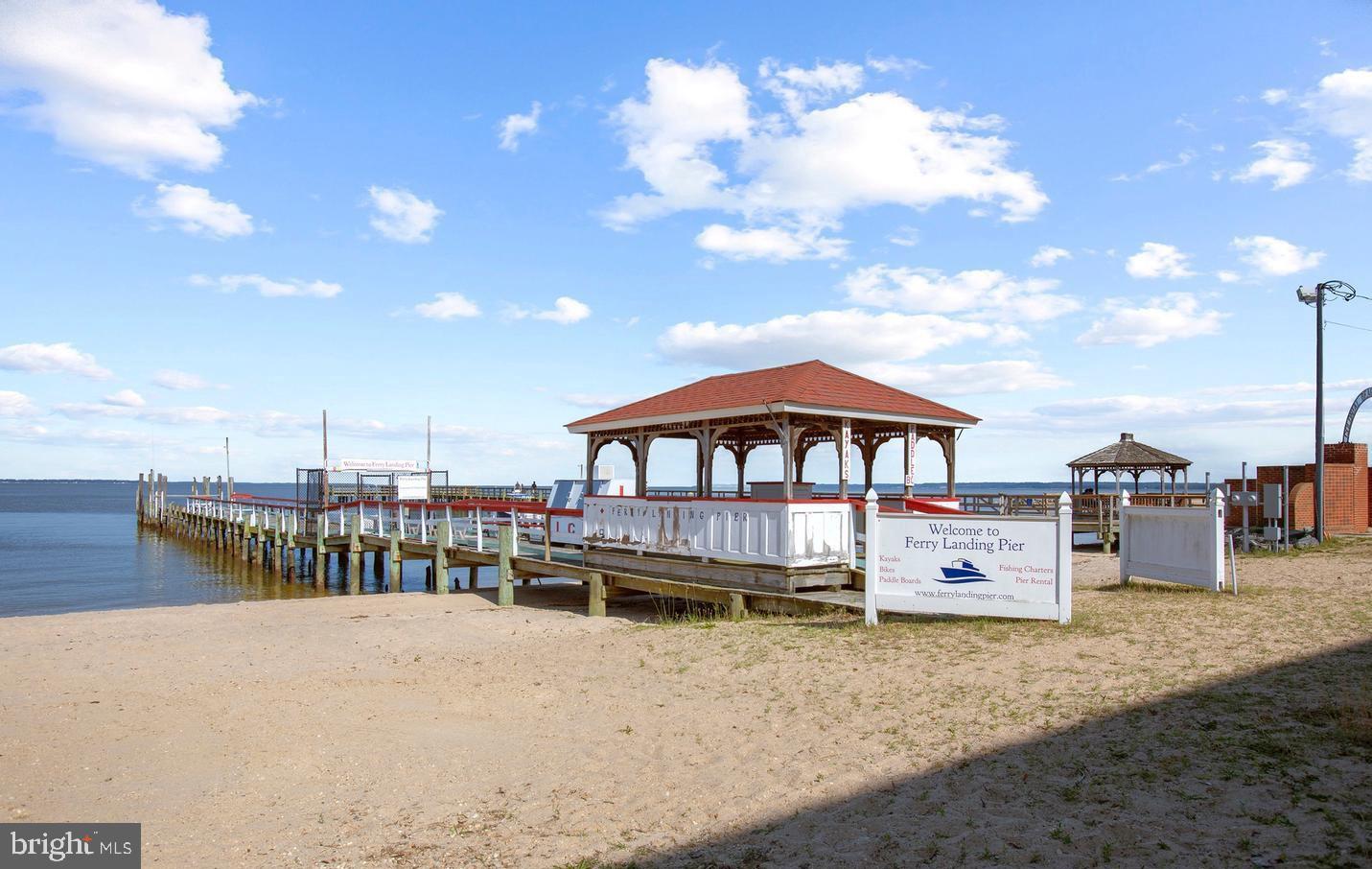 78 Rustic Lane Colonial Beach, VA 22443 - Photo 50 of 56 Charming pier by the tranquil shore.