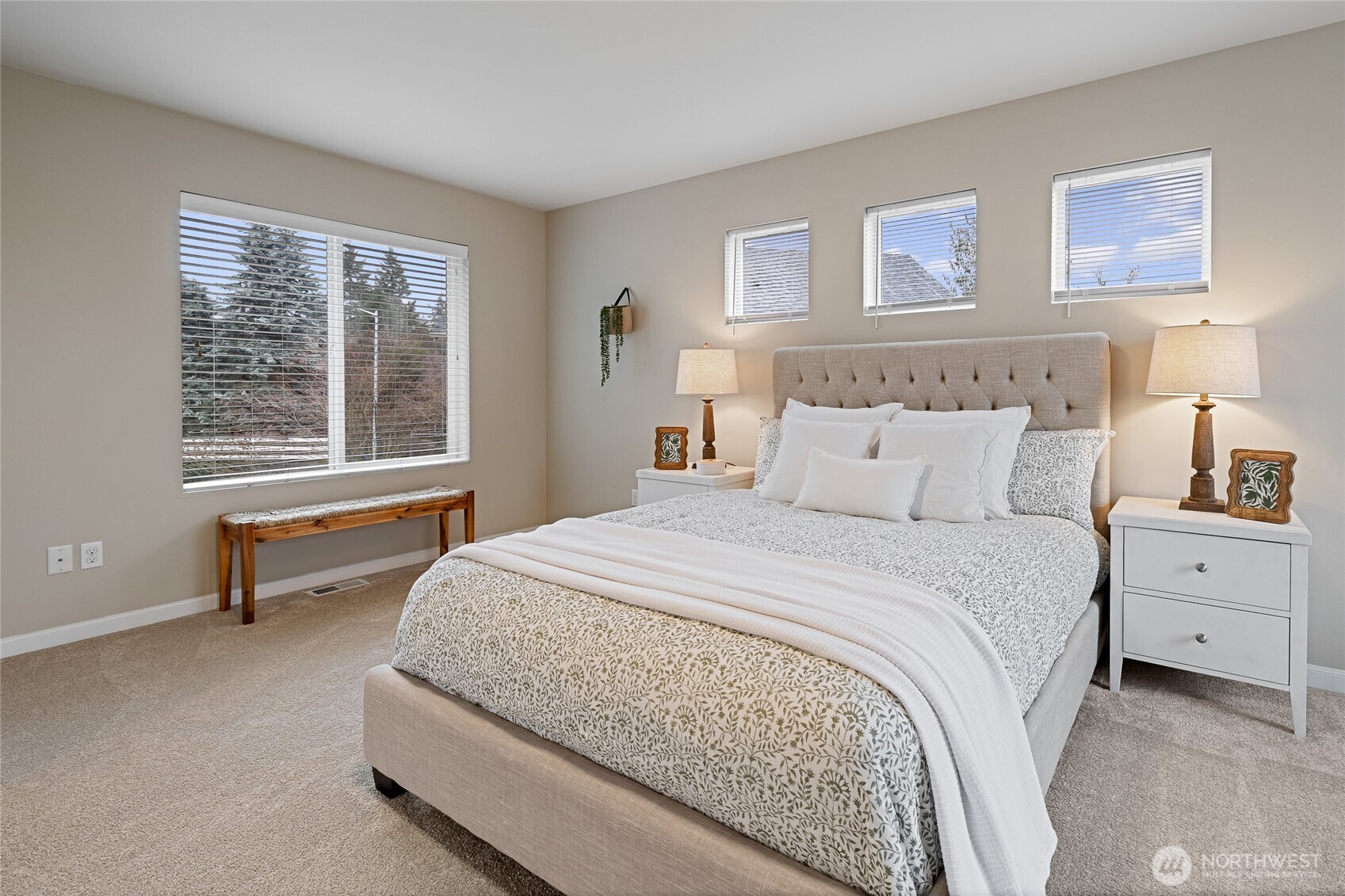 1016 207th Street Southwest Lynnwood, WA 98036 - Photo 17 of 39 a bedroom with a bed and a window