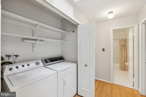 a room with storage and utility