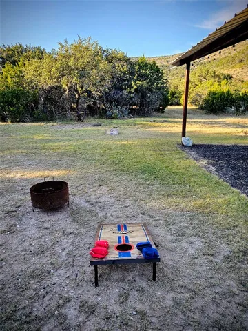 a view of swimming pool with an outdoor space