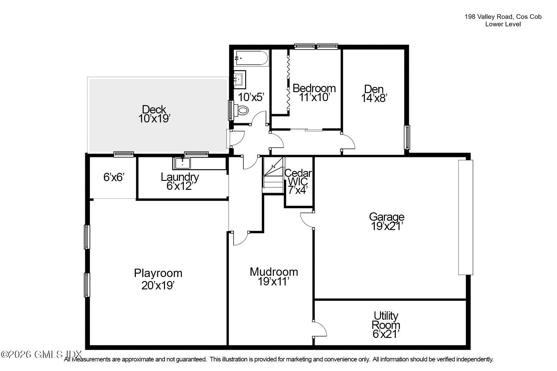 198 Valley Road Cos Cob, CT 06807 - Photo 31 of 31 198 Valley Rd - Lower Level