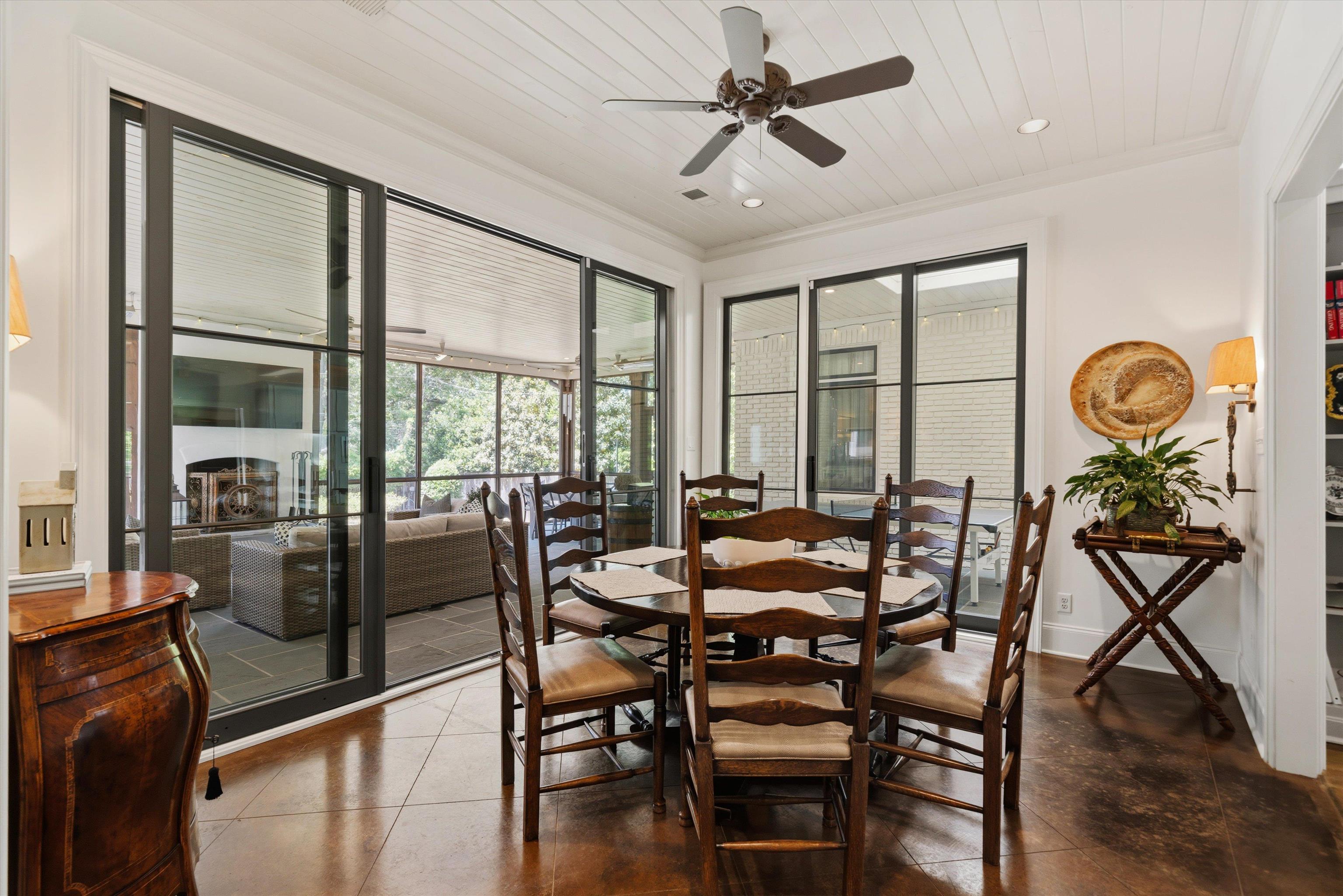 4710 Gwynne Road Memphis, TN 38117 - Photo 11 of 40 a view of a dining room with furniture window and outside view