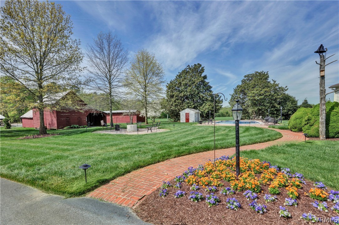 5503 Ruffin Road Prince George, VA 23875 - Photo 32 of 48 View of pool and cozy fire pit