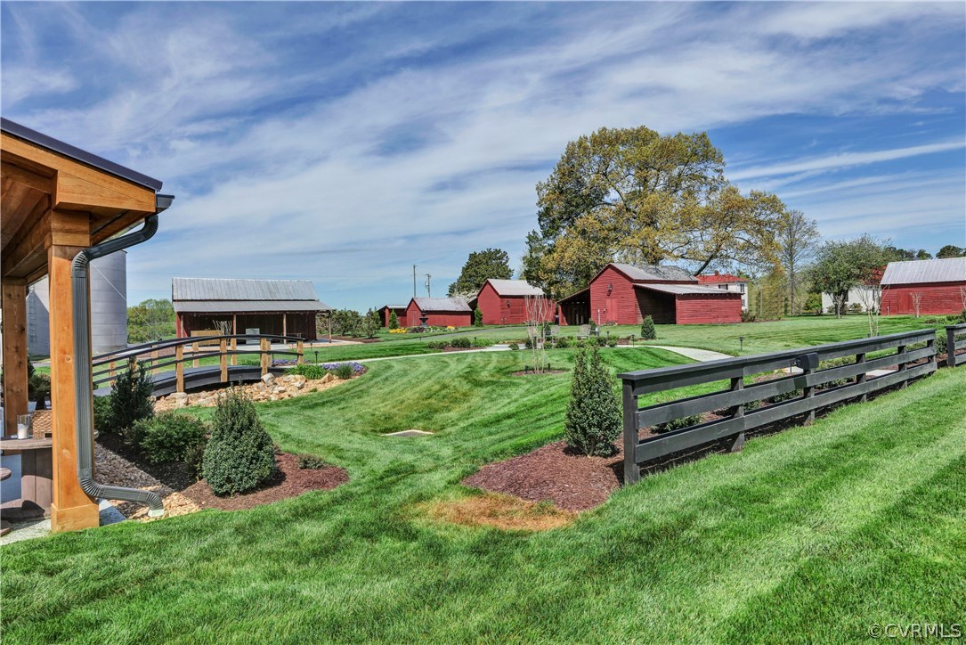 5503 Ruffin Road Prince George, VA 23875 - Photo 42 of 48 Gardens surrounding main barn