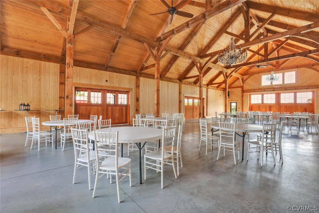 5503 Ruffin Road Prince George, VA 23875 - Photo 47 of 48 Soaring ceilings and barn doors that open to let i