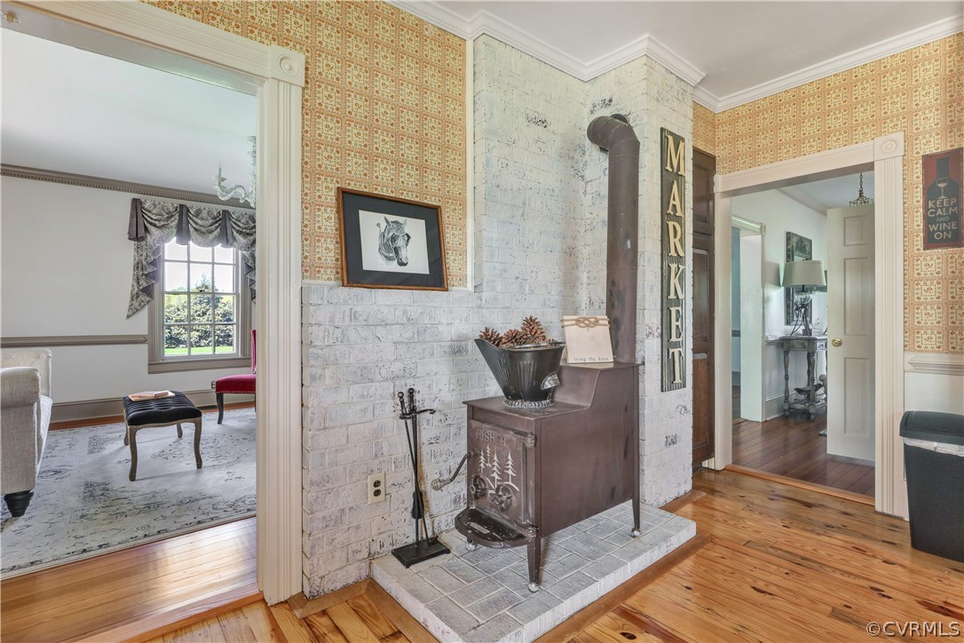 5503 Ruffin Road Prince George, VA 23875 - Photo 9 of 48 A modern twist on an old wood stove!