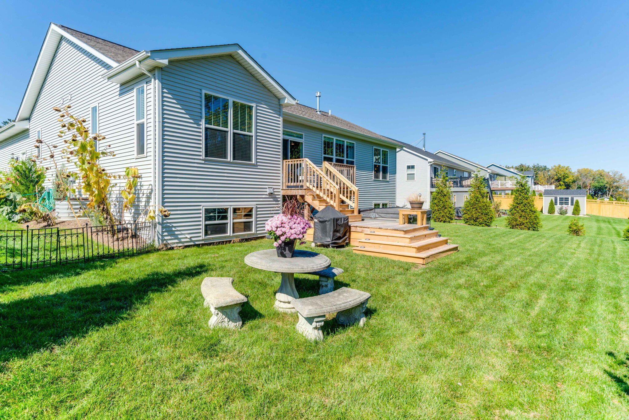 514 Arbor Ridge Drive Delavan, WI 53115 - Photo 25 of 41 Rear View