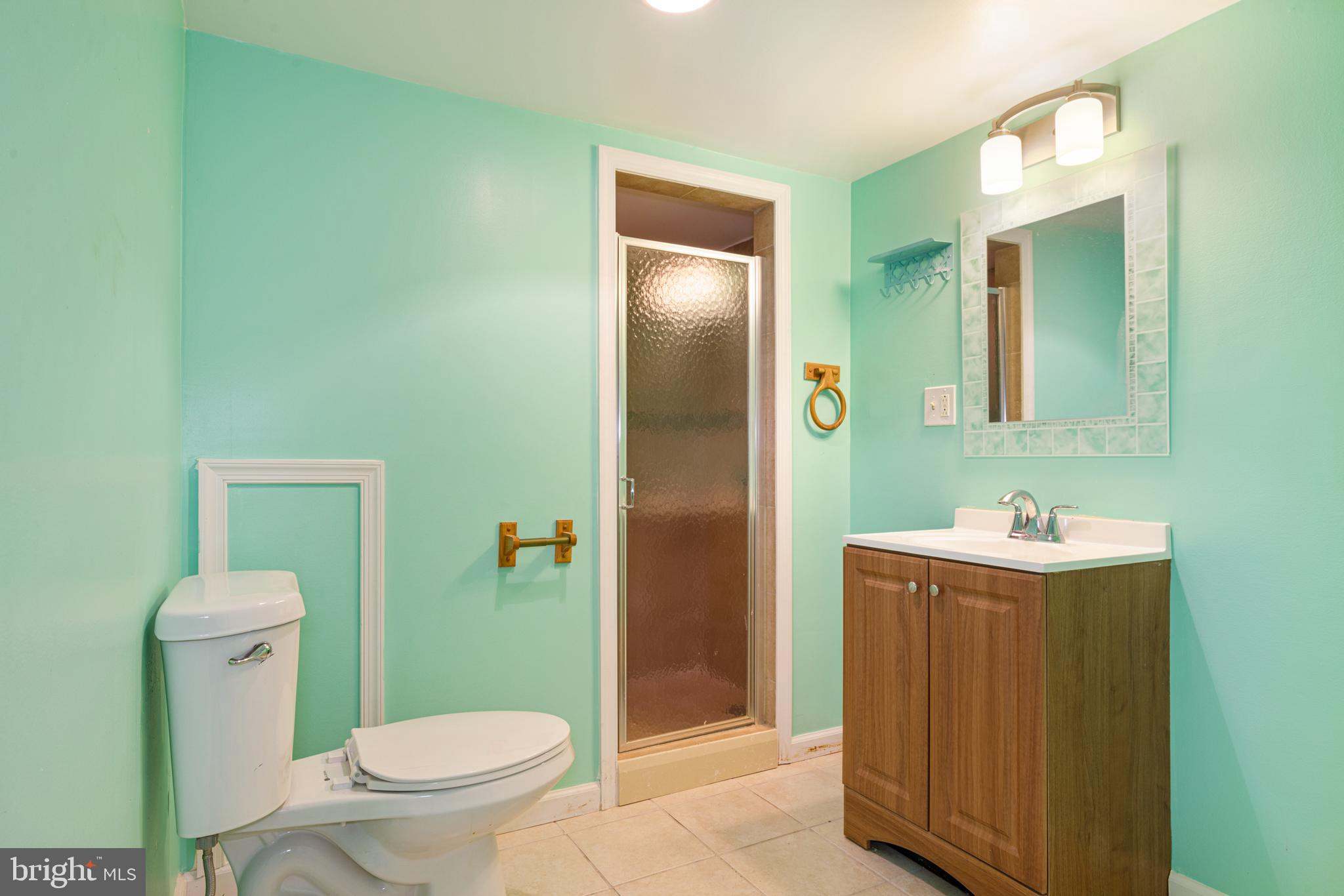 12541 Ramer Road Philadelphia, PA 19154 - Photo 28 of 38 Full Bathroom w/ Shower Stall in Walkout Basement