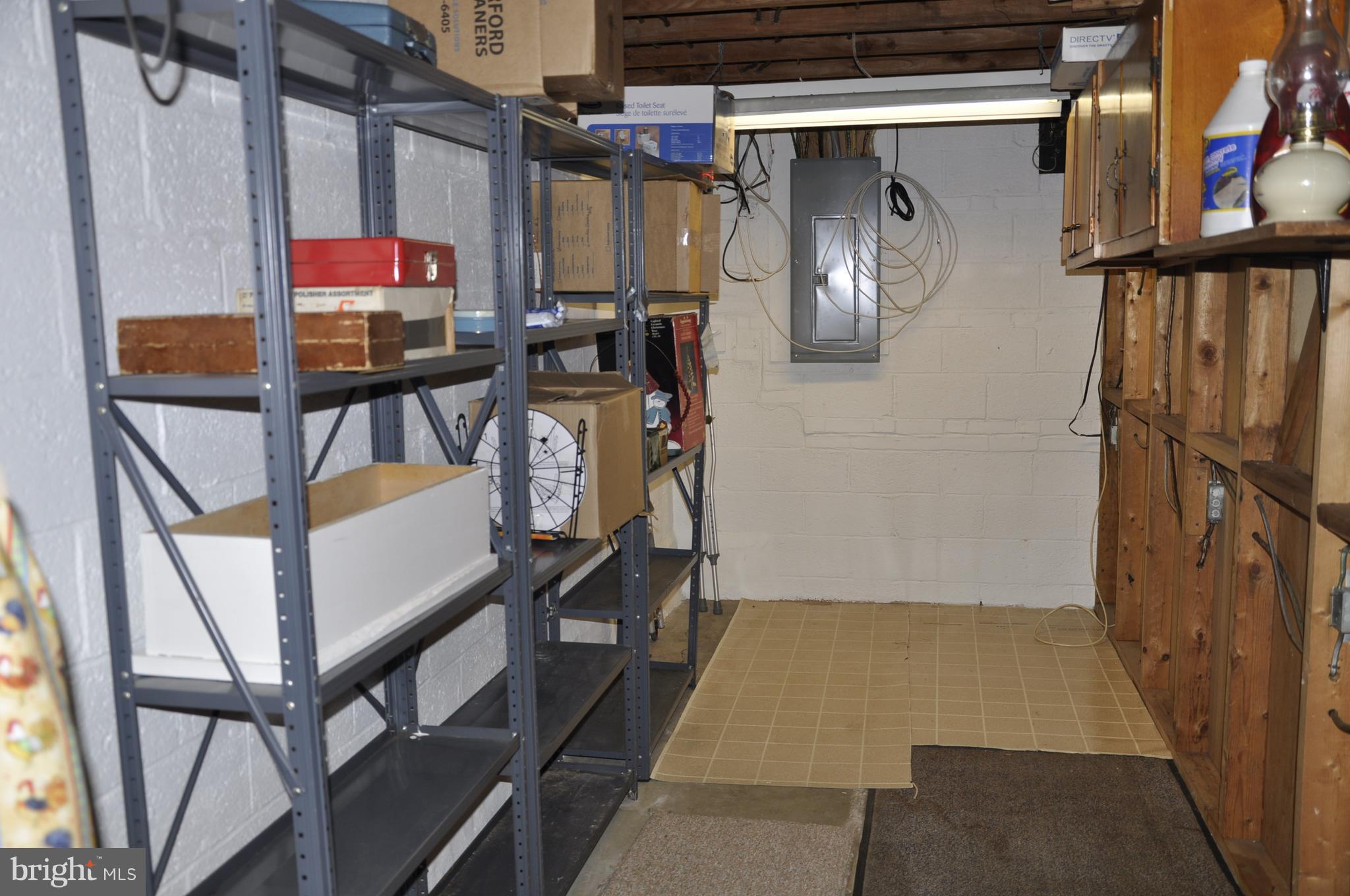 11405 Veirs Mill Road Wheaton, MD 20902 - Photo 21 of 24 Unfinished basement storage area