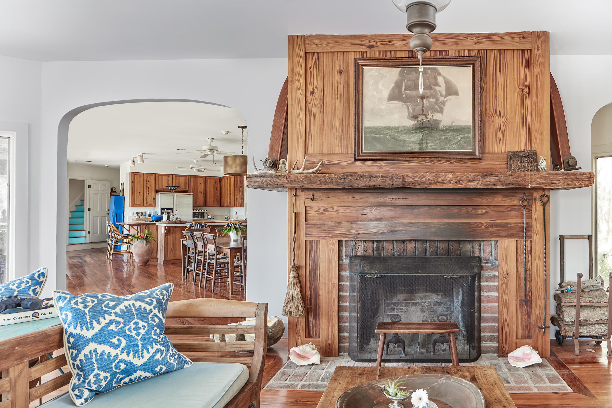 153 Dewees Inlet Drive Dewees Island, SC 29429 - Photo 8 of 43 Fireplace-Web