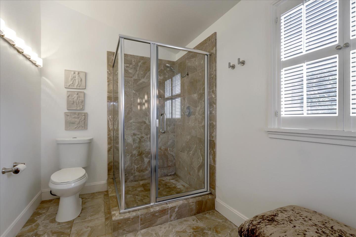 85 Clarendon Road Pacifica, CA 94044 - Photo 64 of 74 a bathroom with a shower toilet and sink