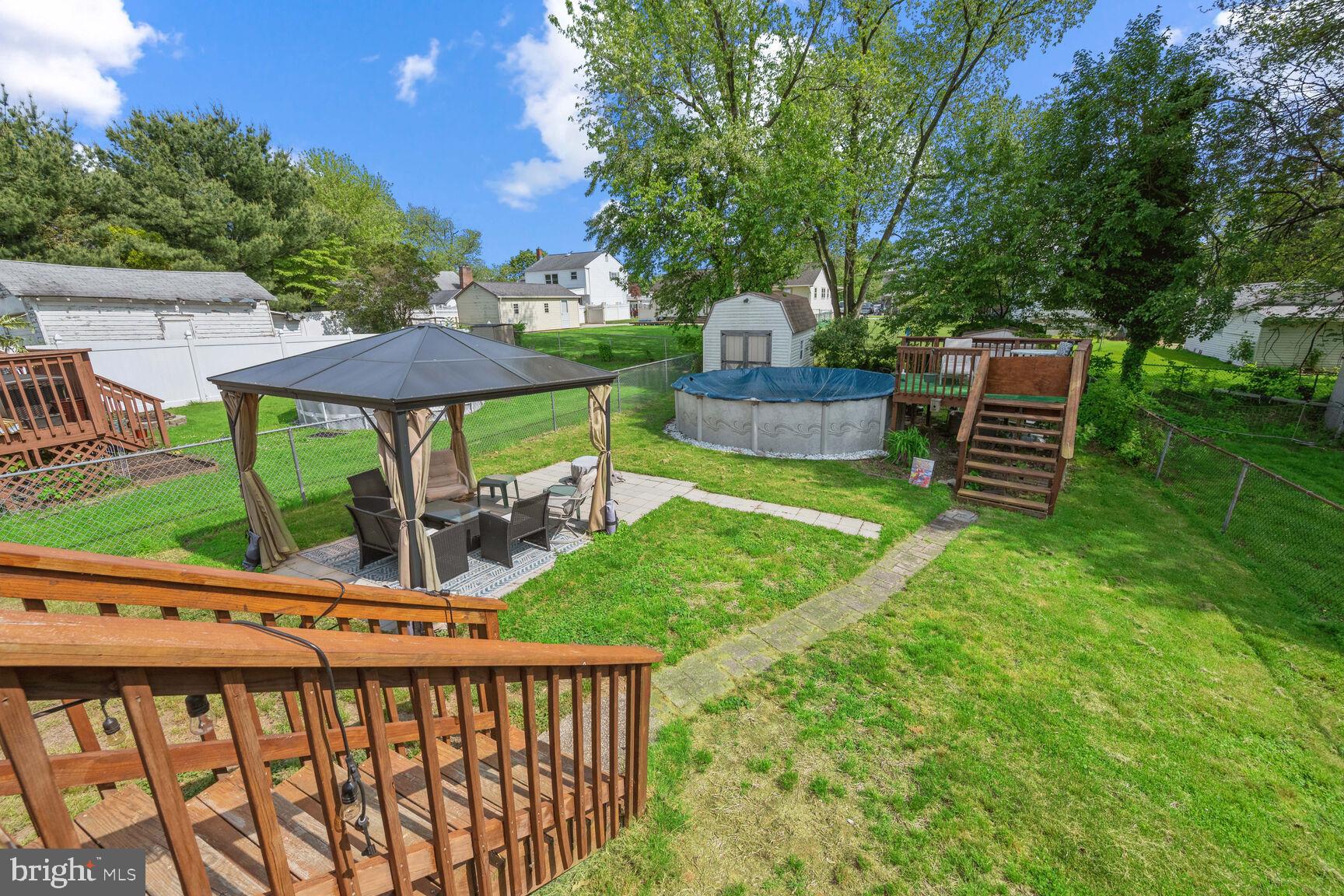 48 Haverford Road Runnemede, NJ 08078 - Photo 23 of 23 a view of a bench in the garden