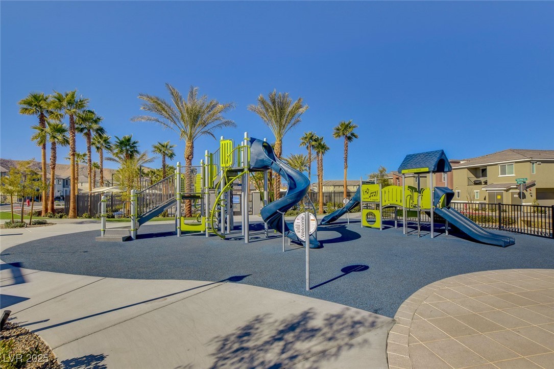 12106 Azure Gate Road, Unit 3 Las Vegas, NV 89183 - Photo 52 of 77 Community jungle gym with a residential view