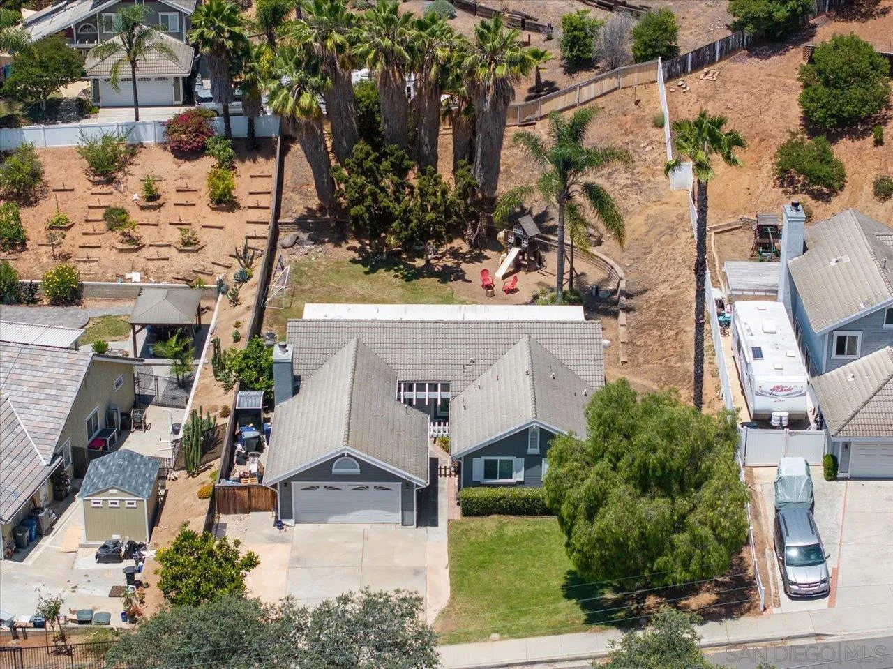 1561 Conway Drive Escondido, CA 92027 - Photo 2 of 41 an aerial view of multiple houses with yard