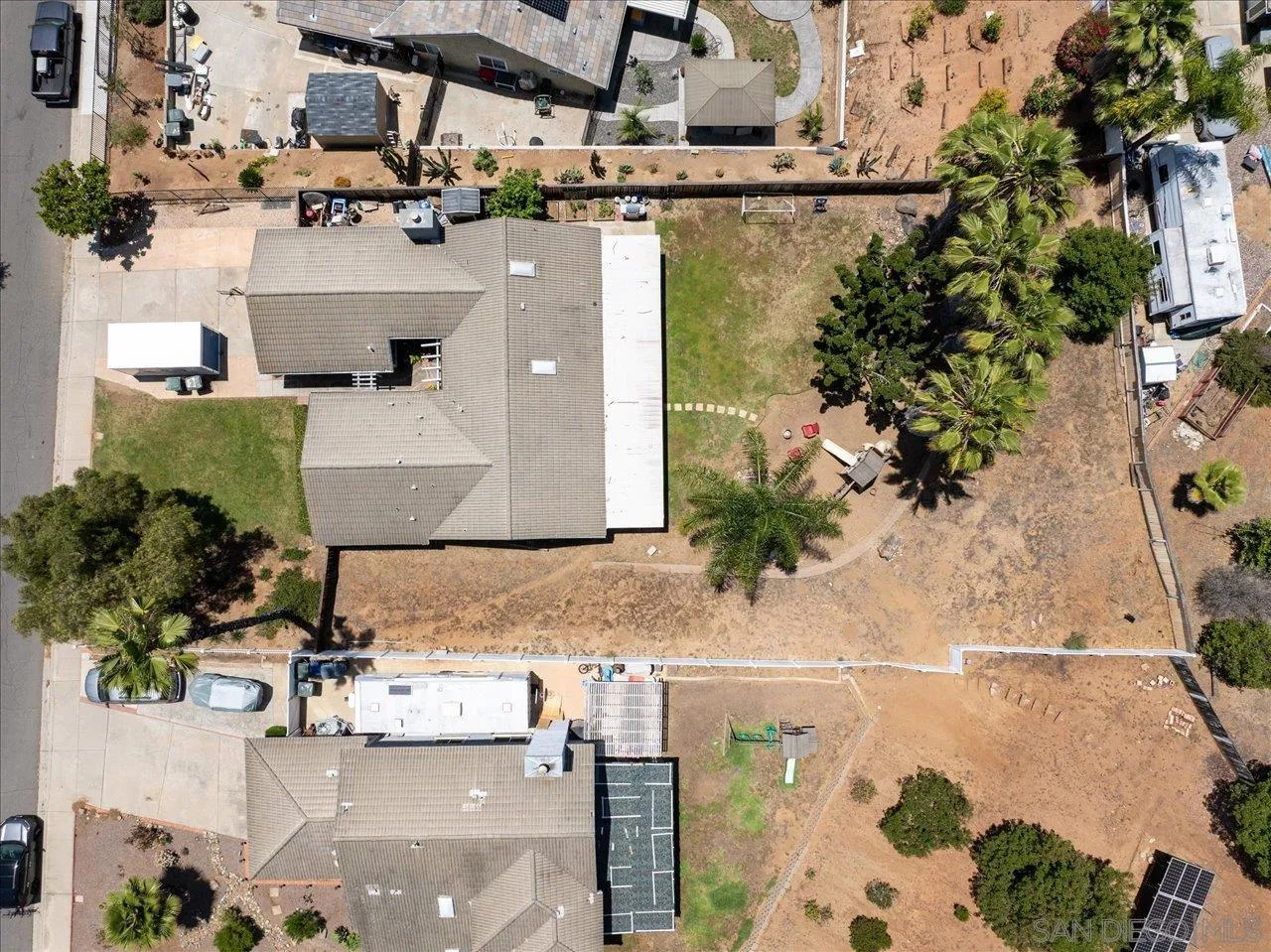 1561 Conway Drive Escondido, CA 92027 - Photo 36 of 41 an aerial view of a residential houses with outdoor space and parking